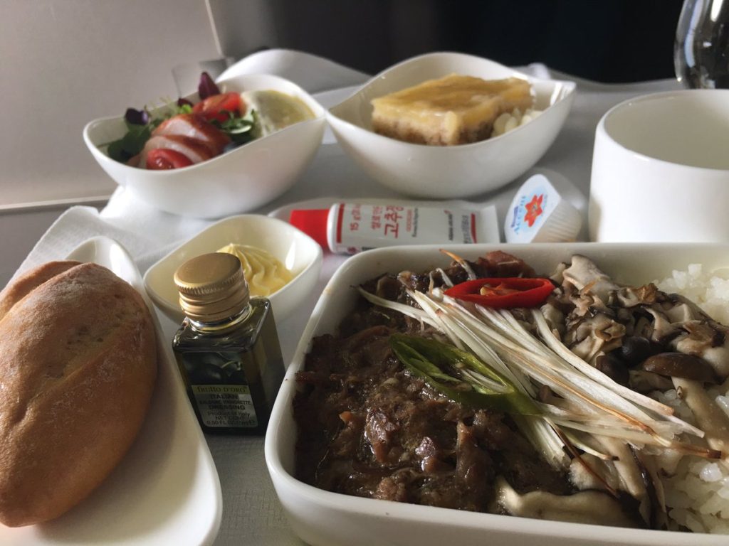 asiana inflight meal